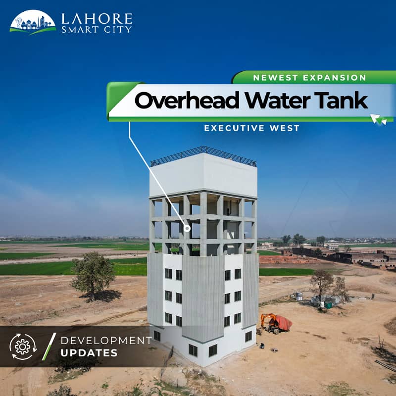 Best Location 7 Marla Overseas West Balloted Plot Available foe Sale in Lahore Smart City 9