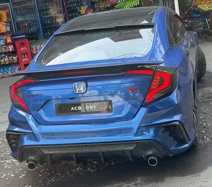 Civic X turbo spoiler available 0