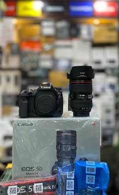 Canon 5D Mark iv body with 24-105 ISII Lens