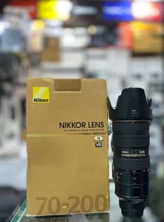 Nikon 70-200 F/2.8 Vr ii Lens