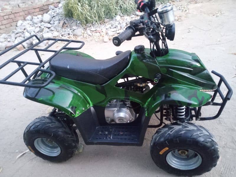 4wheel bike ha self start ha new condition ma ha 4