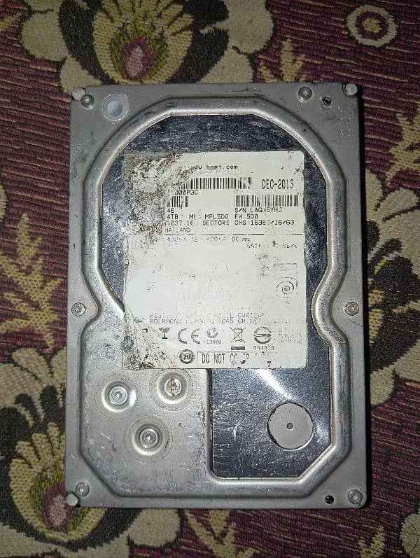 4tb hard disk all ok 0