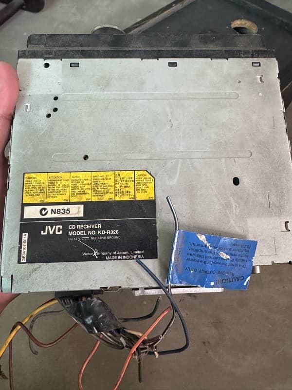 Woffer with box and CD player 5