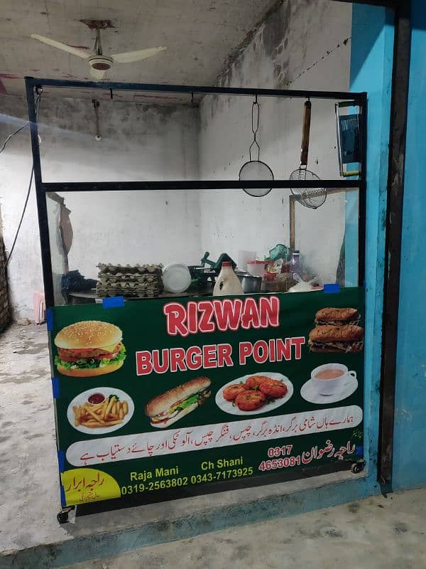 for sale burger counter all ok condition 0