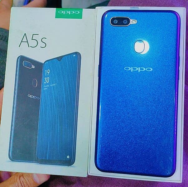 Oppo A5s 3/32 with box PTA Approved 0