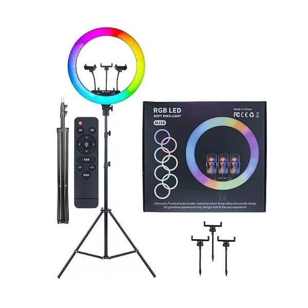 MJ-33 RGB LED Studio Ring Light – Professional Lighting 2