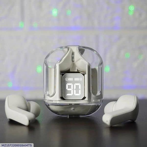 AIR 31 TWS Transpernt Airburds 2pc with Long battery life 0