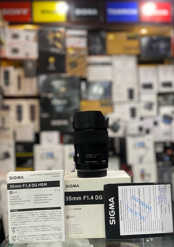 Sigma 35mm f/1.4 Dg Art Lens For Canon 0