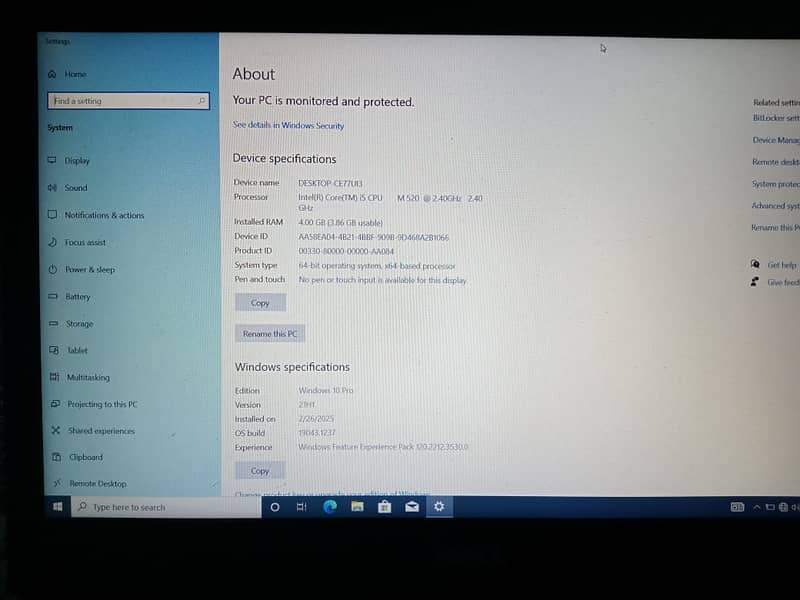 Dell latitude laptop E6510  core i5 1st 4 GB 128b GB ssd for sell 2