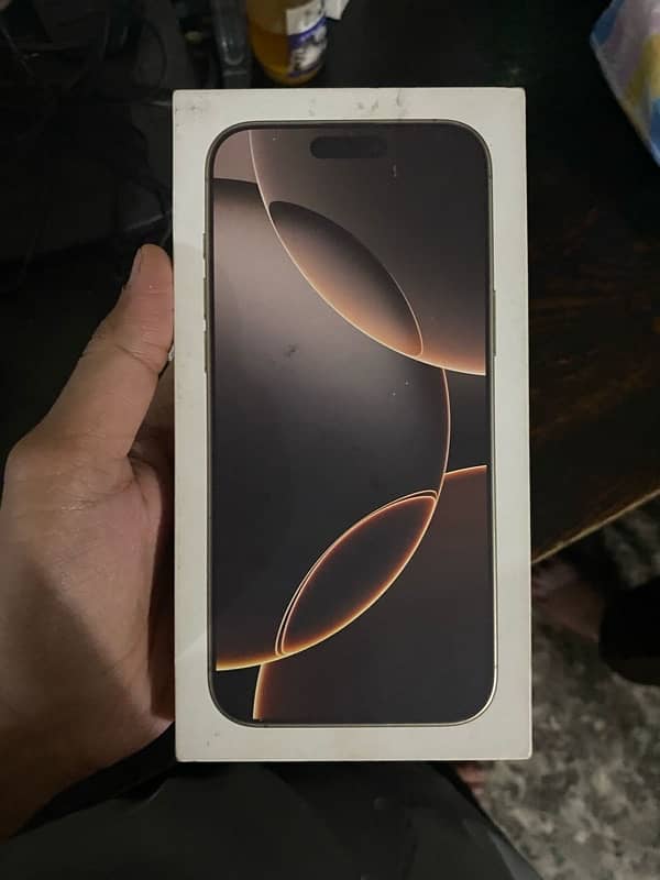 Iphone 16 pro Max  512 GB  Factory Unlock 0