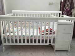 Imported Cot - Convertible Baby Cot, Crib and Changer (DreamOnMe)