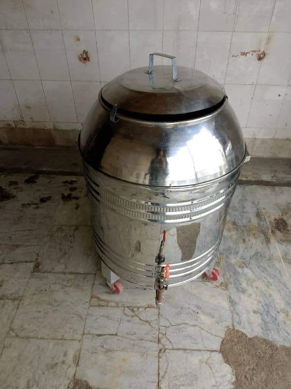 steel gas tandoor 0