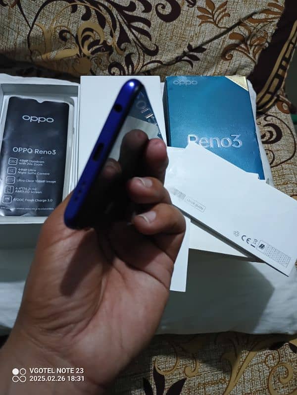 oppo reno 3 . . 8+4_128 my WhatsApp 03264203813 7