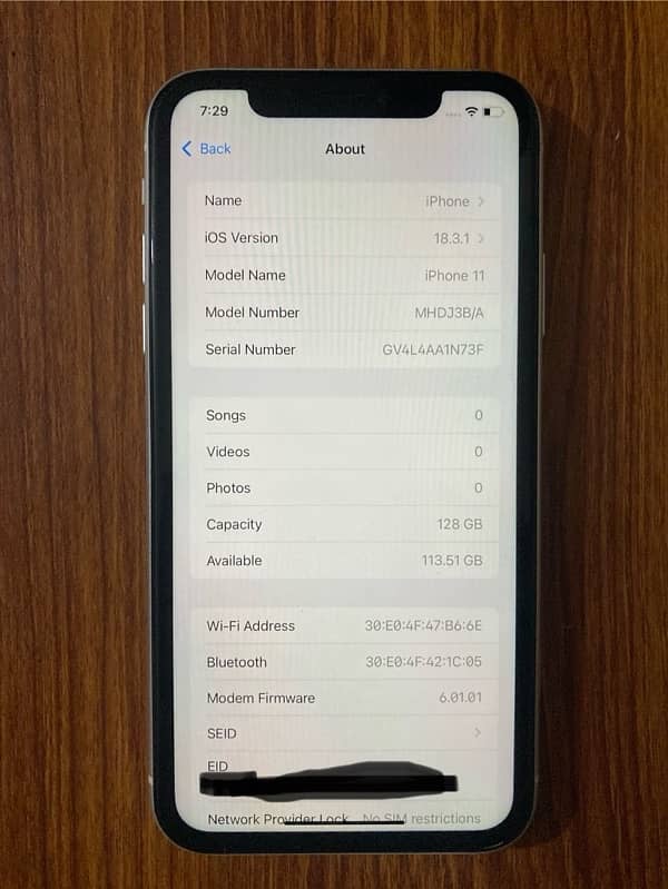 iPhone 11 factory unlock 128gb 4