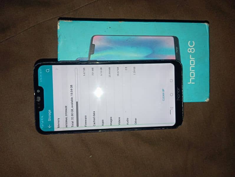 Honor 8C 3/32 storage Dual SIM PTA aaproved official with Box 2