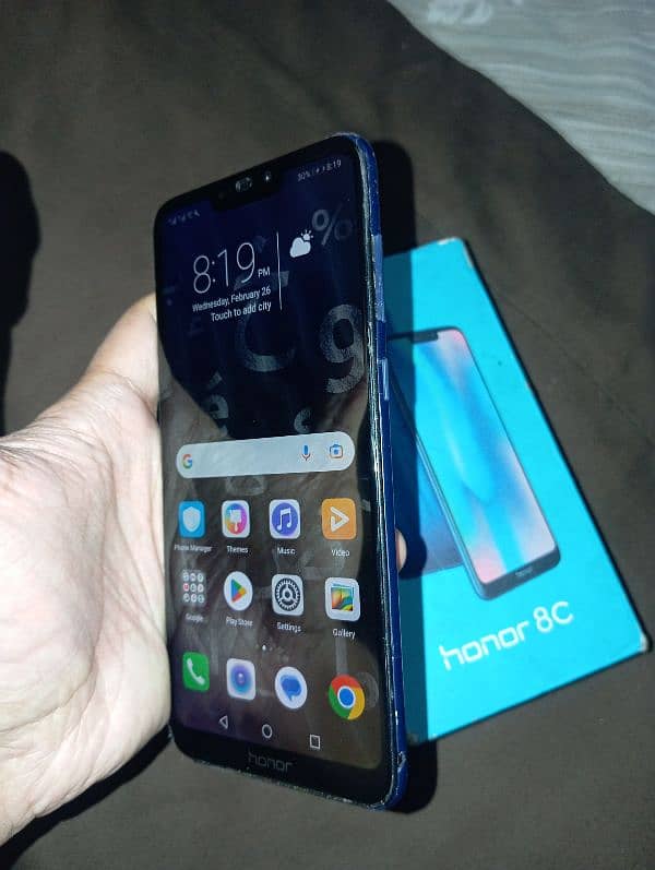 Honor 8C 3/32 storage Dual SIM PTA aaproved official with Box 5