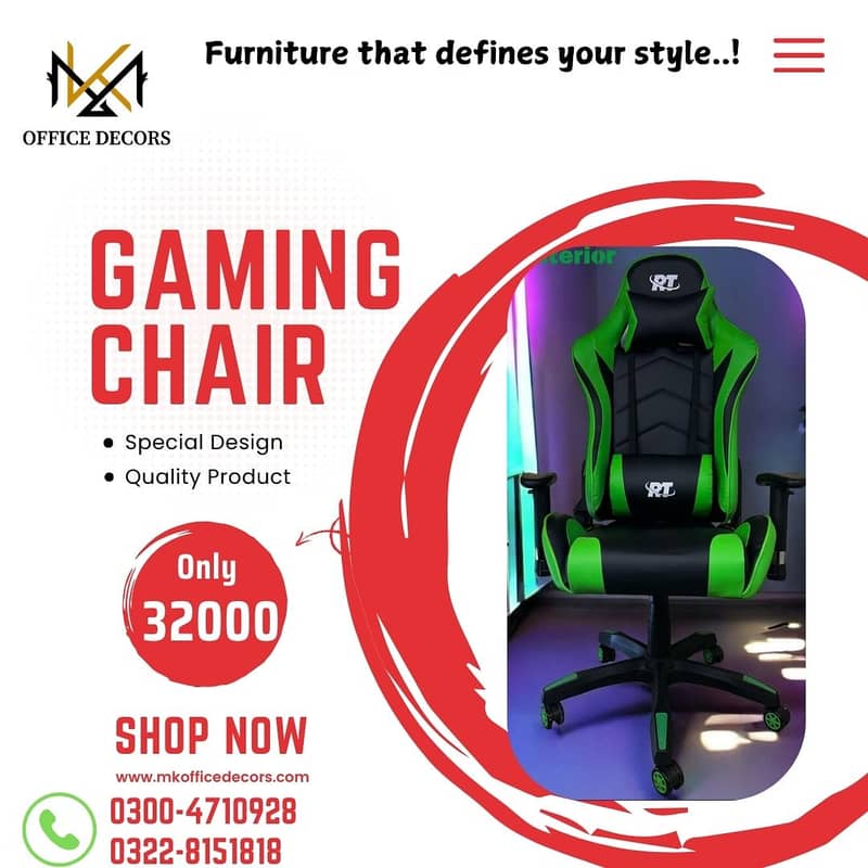 Gaming Chairs| Executive chairs| Office chairs 0