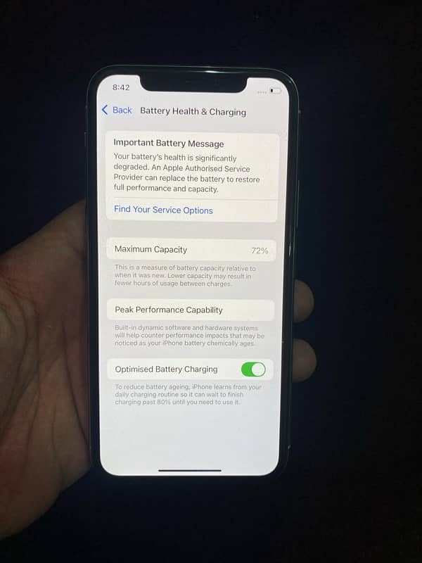 iphone11Pro 256 GB  all ok face id working  true tune active non Pta 0