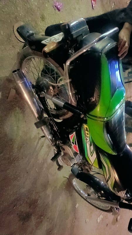 Karachi number Honda cd70 23 model fr sell bilkul ok h 3