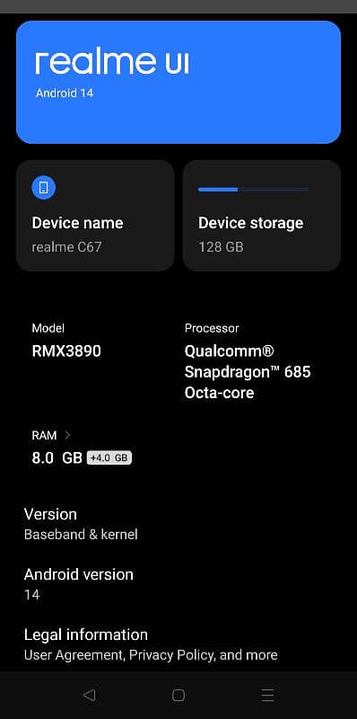 realme c67 0