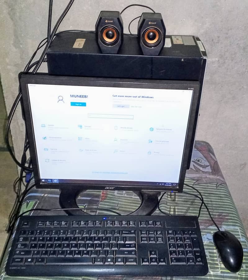 Gaming Pc With Eld Full Setup FOR SALE i5 =17000 2