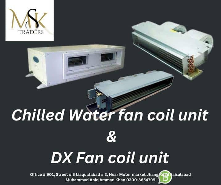 Vacuum pump,Hvac,Water cool Fan coil unit,Water cool chillers,etc 4