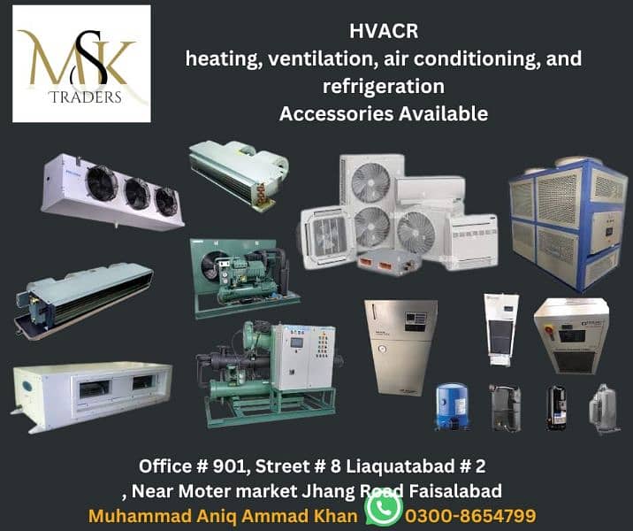 HVAC,chiller,fcu,A/C,AC,cold storage,water cool Cabnit,air cool unit 0