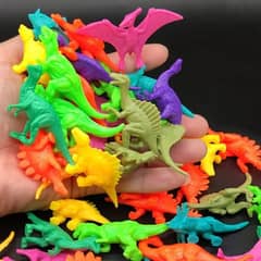 Pack Of 12 Mini Dinosaurs