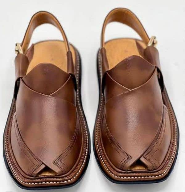 peshawari chappal original leather 1