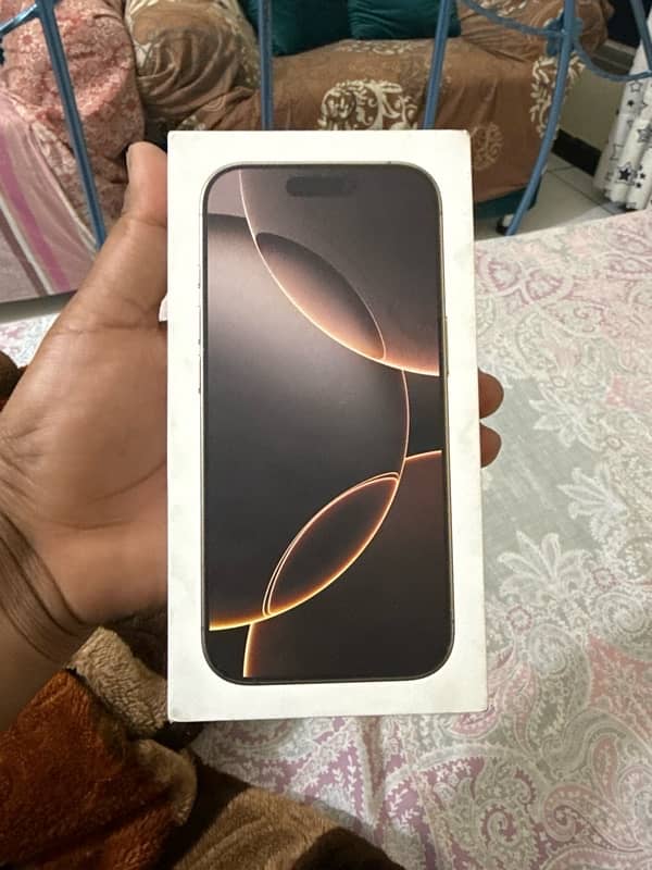 iPhone 16 pro desert Canadian Jv model 4 month sim chla gi non active 2