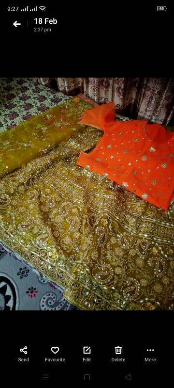 mehndi lehnga for sale 0