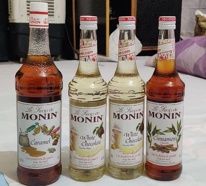 Monin Flavours Sealed Bottles 0