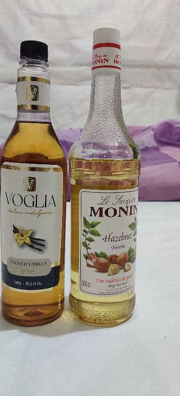 Monin Flavours Sealed Bottles 1