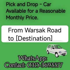 Pick and drop from Warsak Road