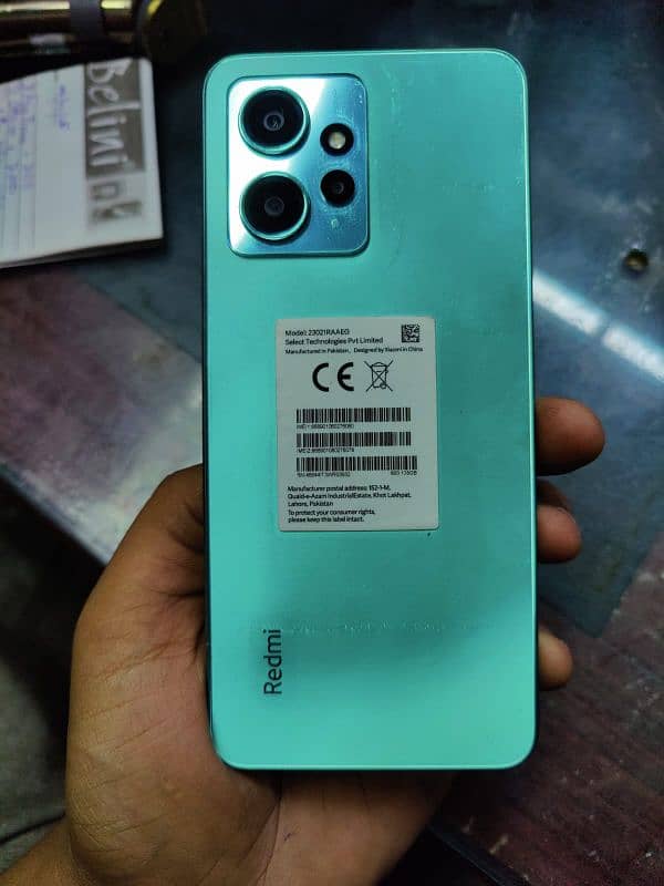 Redmi note 12  PTA APPROVED 10/10 1