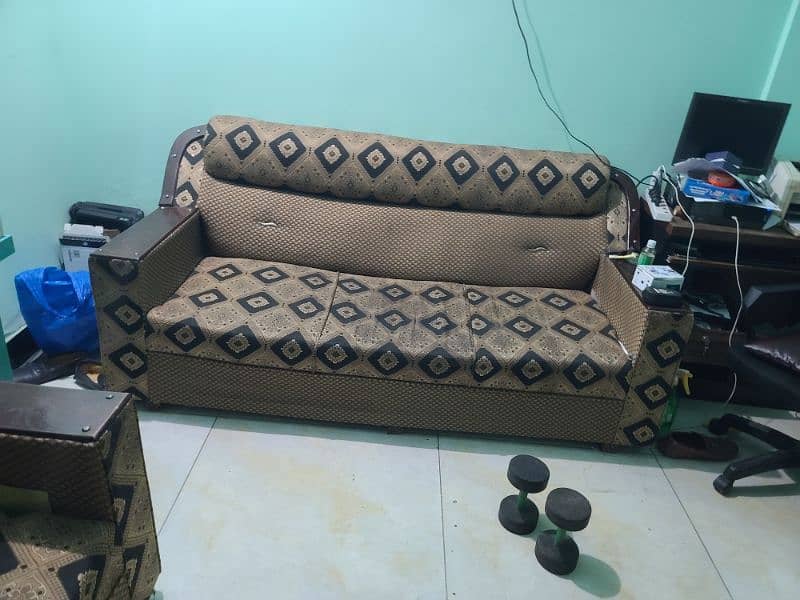 sofa set 5 seater best condation 1