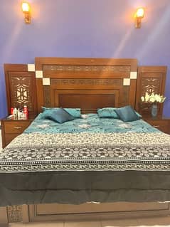 King Size Bed | Side Tables | Dressing