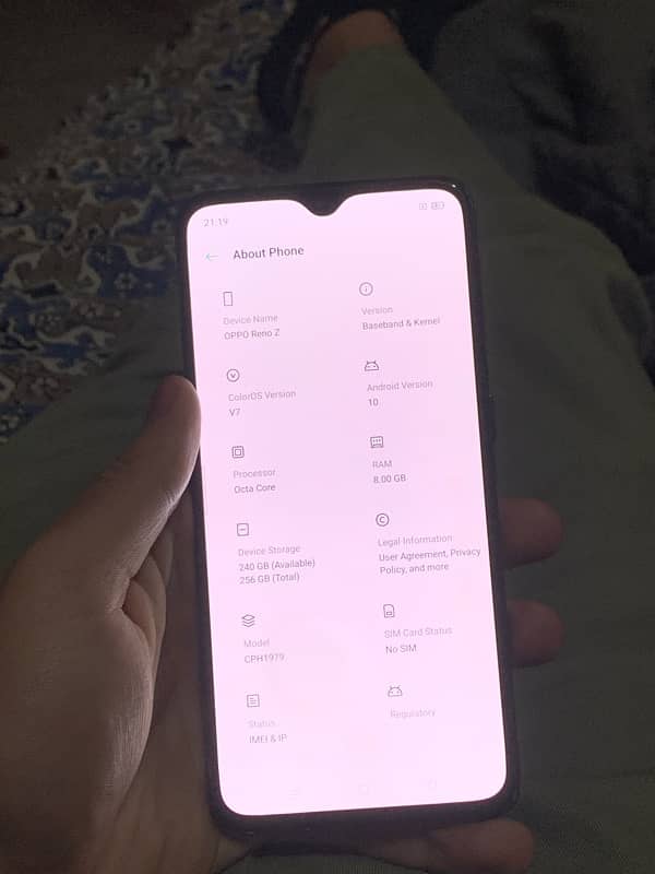 oppo reno z 8