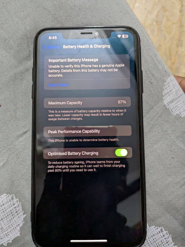 iphone xs max 10/10 condition 5