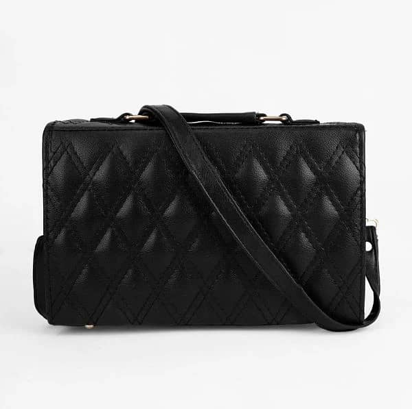 Crossbody Shoulder Hand Bag For Girls & Women (black Bag) 1