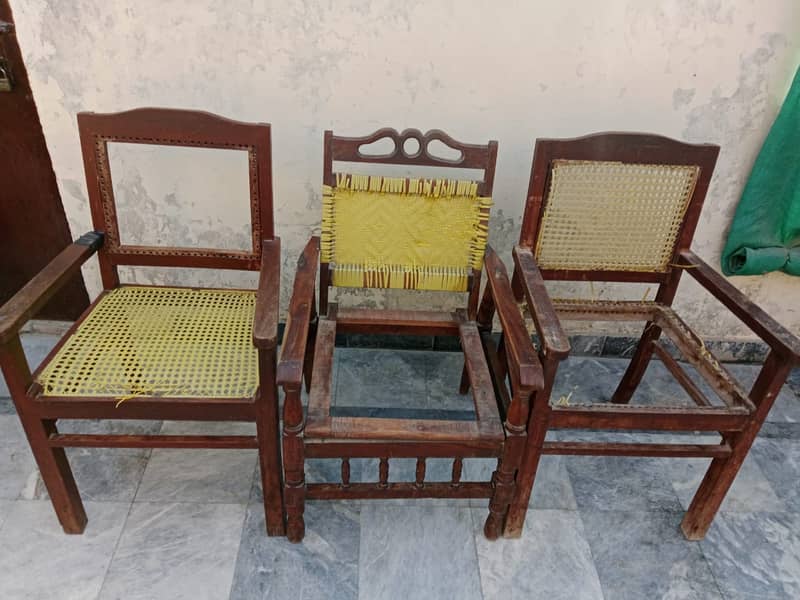 Pure Tali 6 Wood Chairs Frames 2