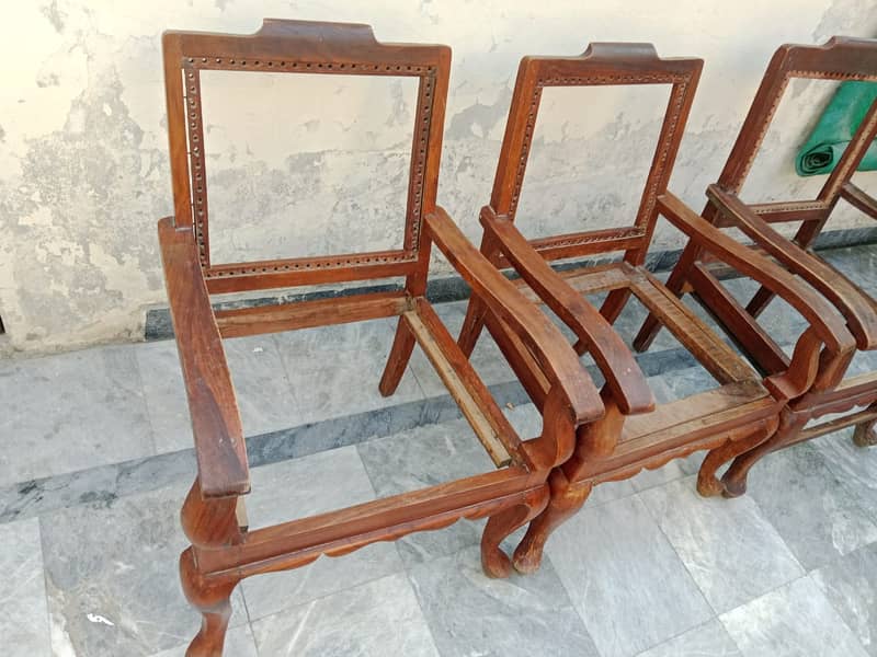 Pure Tali 6 Wood Chairs Frames 3