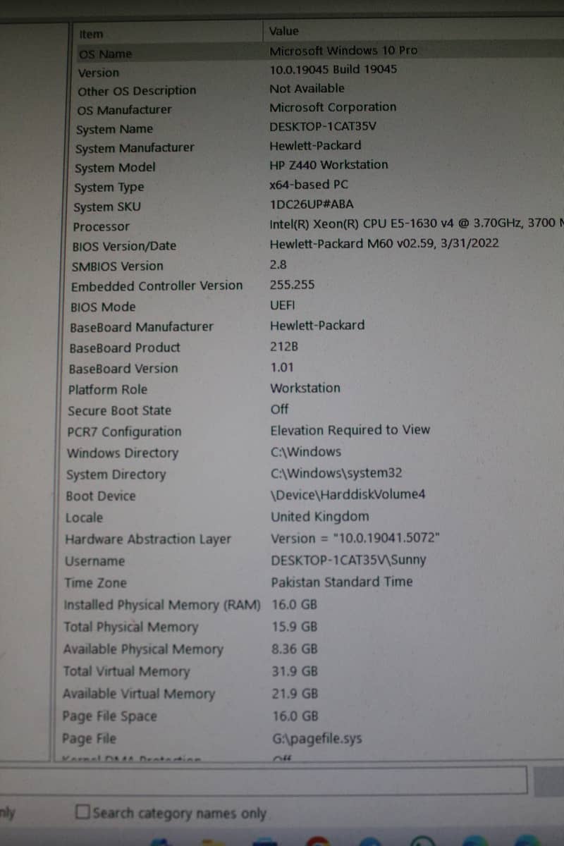 Intel(R) Xeon(R) CPU E5-1630 v4 @ 3.70GHz (Z440 HP Workstation) 3