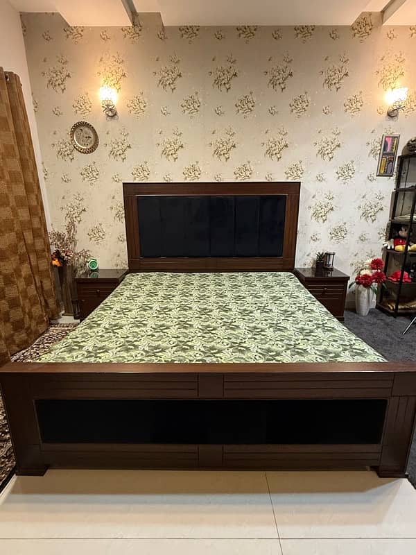 Double Bed with Side Tables 1