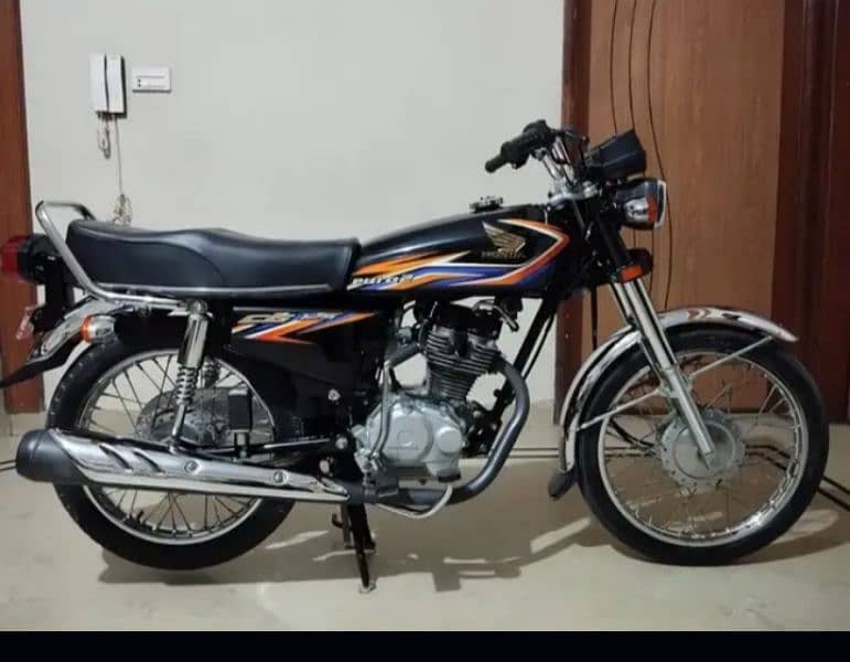 Honda cg 125 2018 model contact this number 03132010782 2