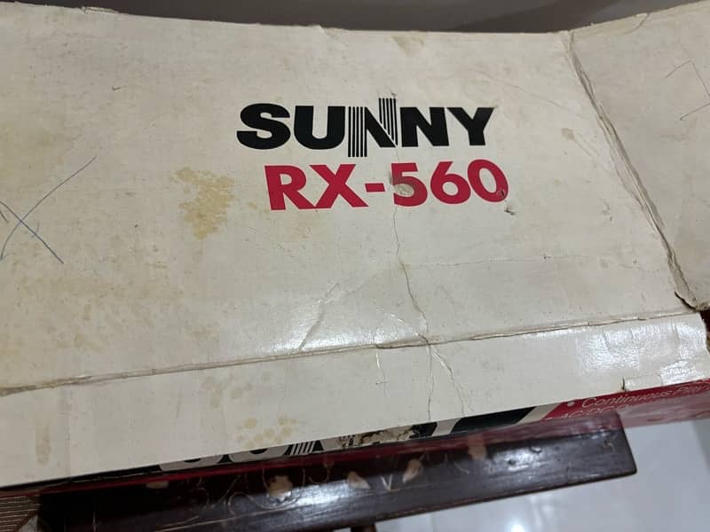 Sunny RX 560 | Double Cassette player | Japanies Brand 8