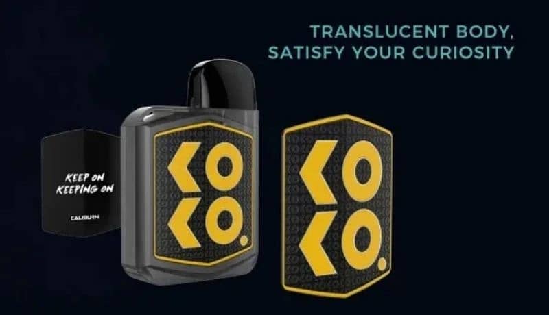 Free Delivery Uwell Caliburn Koko Prime Vision Pod System Kit 2