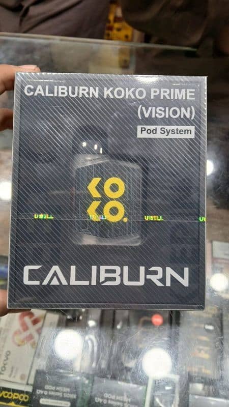 Free Delivery Uwell Caliburn Koko Prime Vision Pod System Kit 4