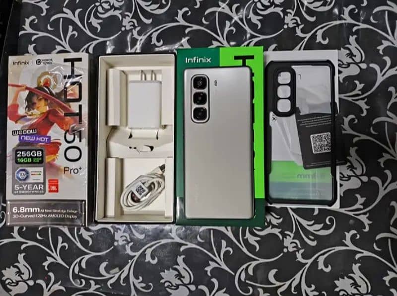 infinix Hot 50 pro plus 8/256 gb PTA approved WhtsAp nbr 0322=7094780 0