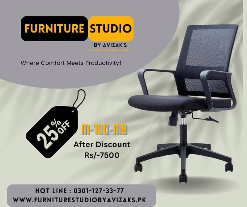 Computer revolving Chairs , Mash ergonomic Office Chair 2